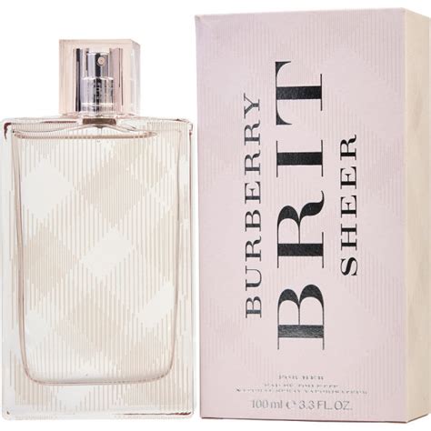 burberry brit pour femme